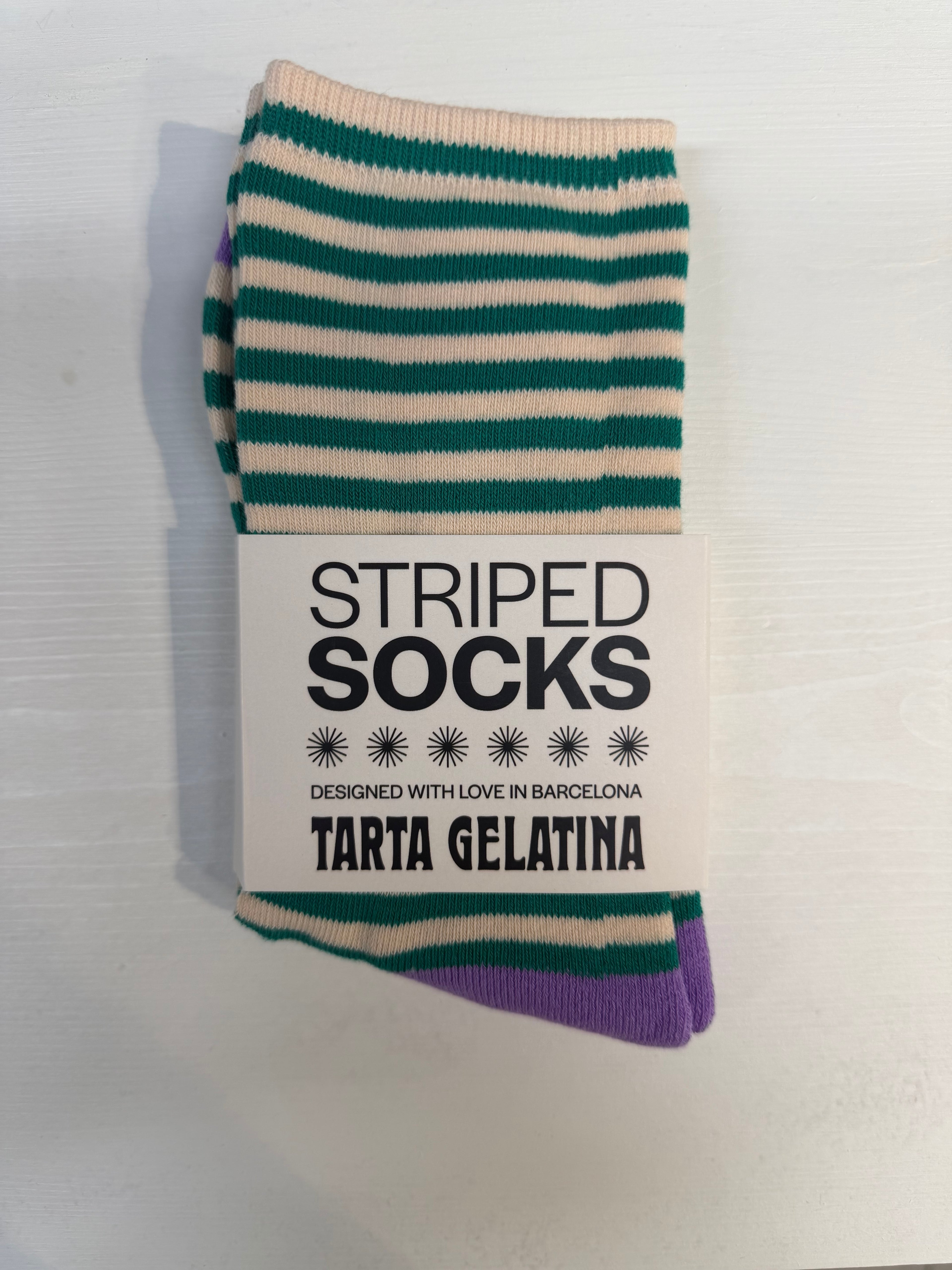 Tarta gelatina - sukat raidallinen