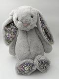 Jellycat Blossom Silver Bunny ”Bloom” koko M