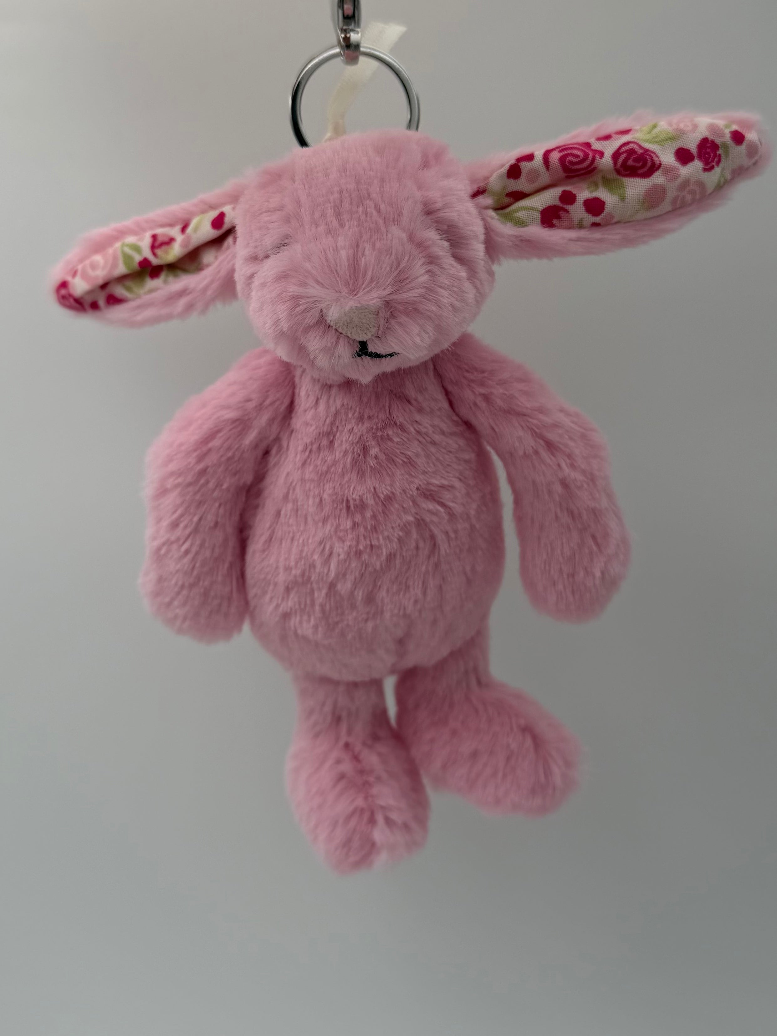 Jellycat Blushkin Blossom Bunny Bag Charm