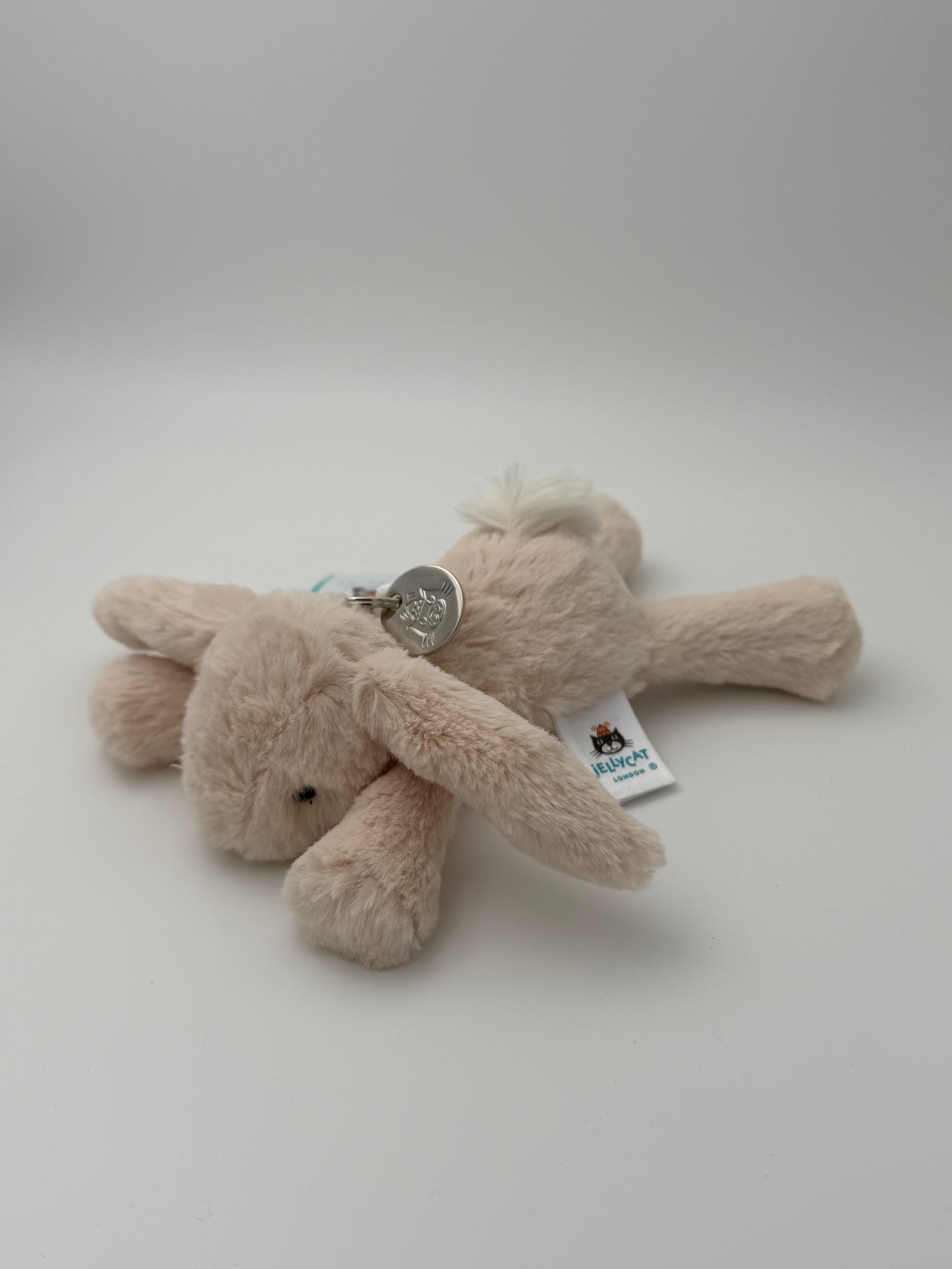 Jellycat Smudge Rabbit Bag Charm